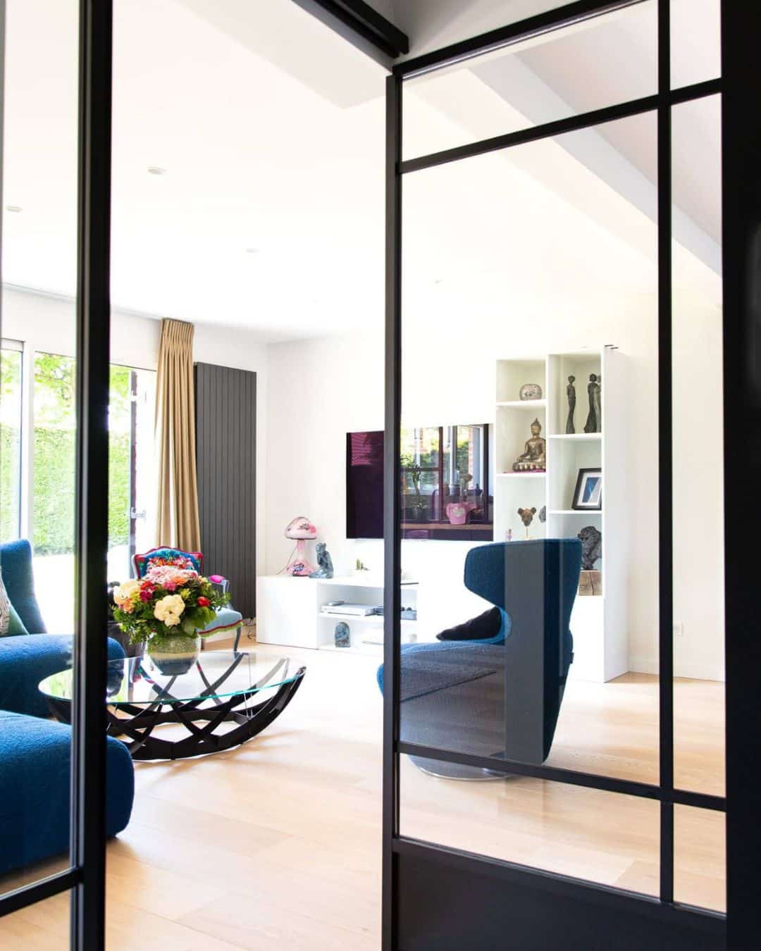 réaménagement entrée porte vitrée