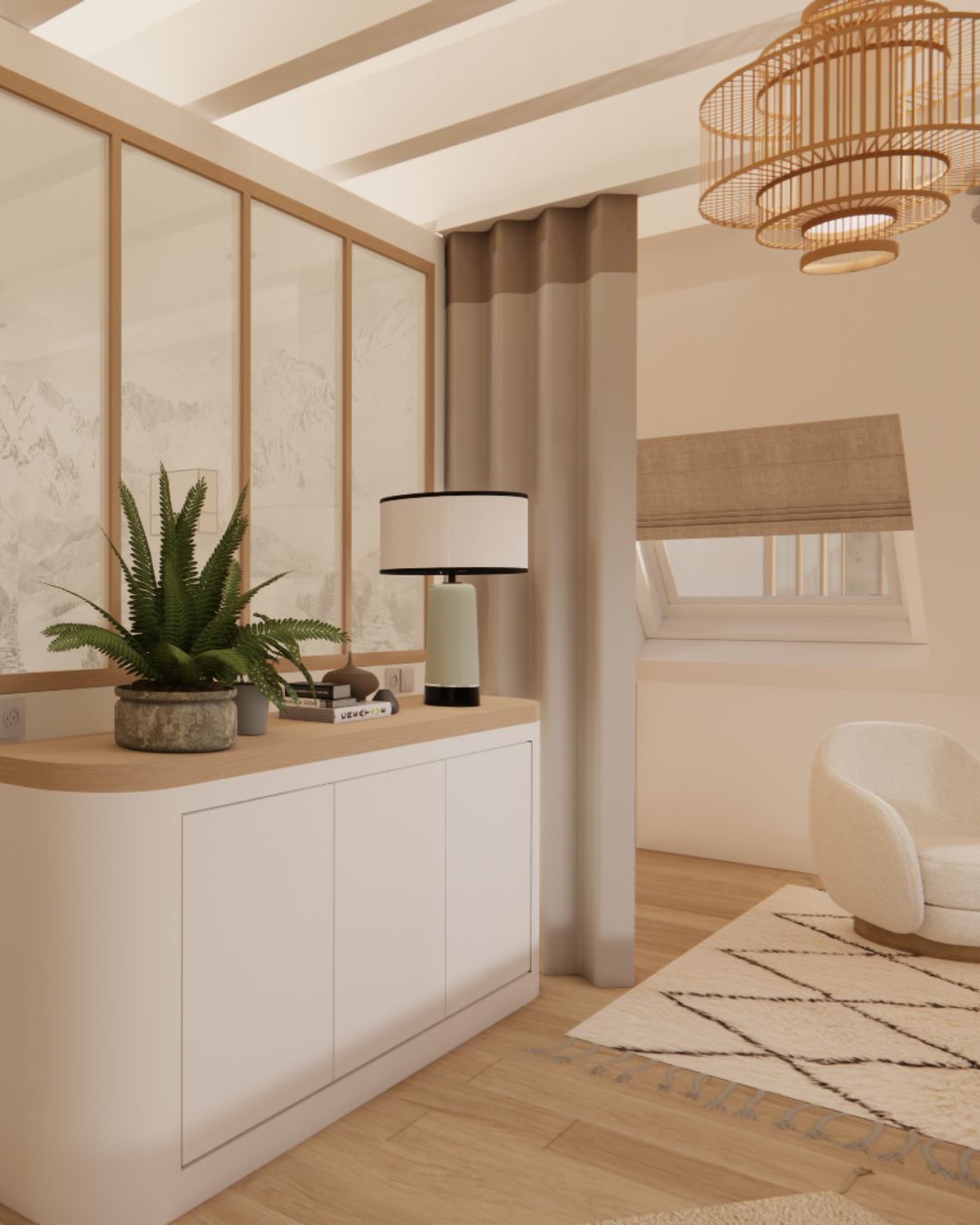 amenager palier isoler l'escalier