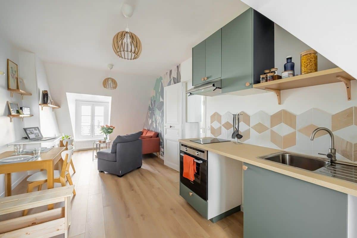 rénovation appartement sous les toits paris batignolles