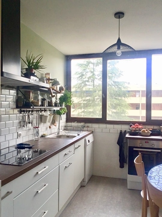 Projet Maïlys Dorn cuisine fermée blanche