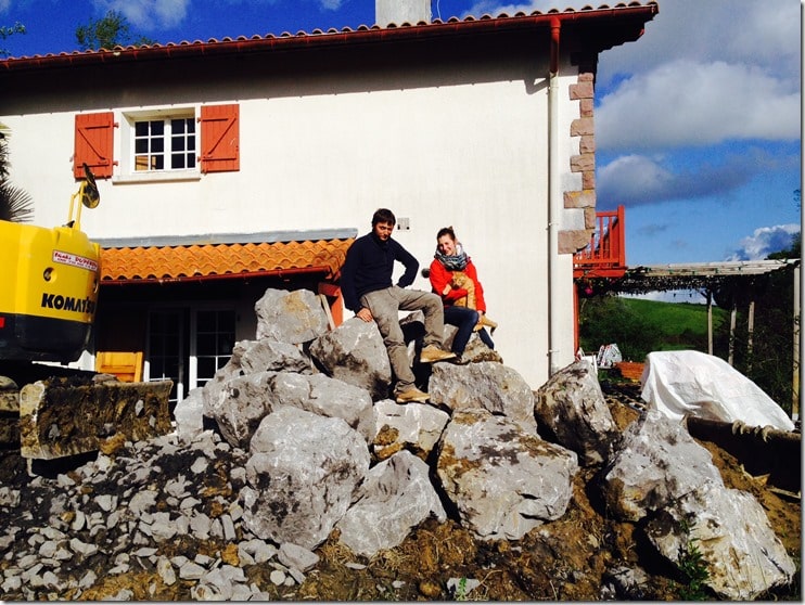 enrochement terrain en pente