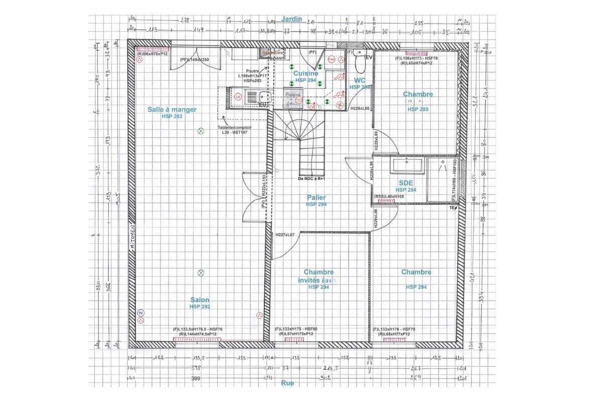 Plan EDL du projet moderniser une ancienne maison