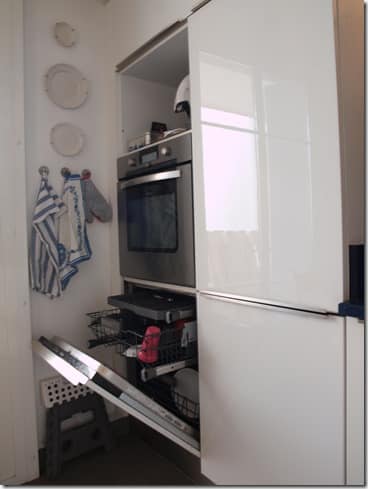 rangement torchons cuisine