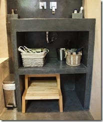 Poubelle gain de place mini salle de bain