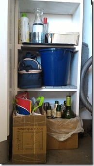 Astuces aménagement cuisine : une poubelle de tri sélectif faite maison