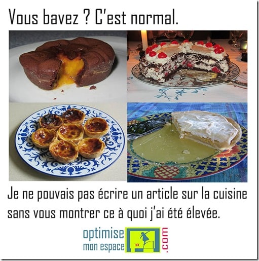 les pâtisseries de ma mère