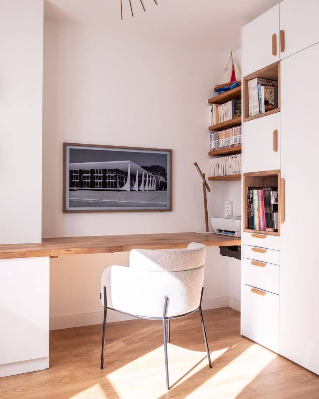 réunir 2 appartements bureau télétravail