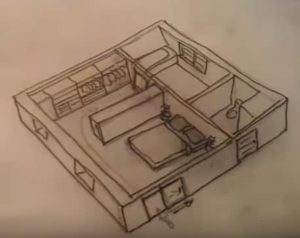 Plan suite parentale optimisée par Maïlys Dorn de l'École HOME