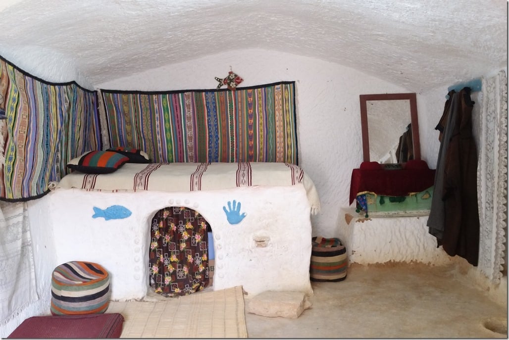 maison troglodyte à Matmata : chambre