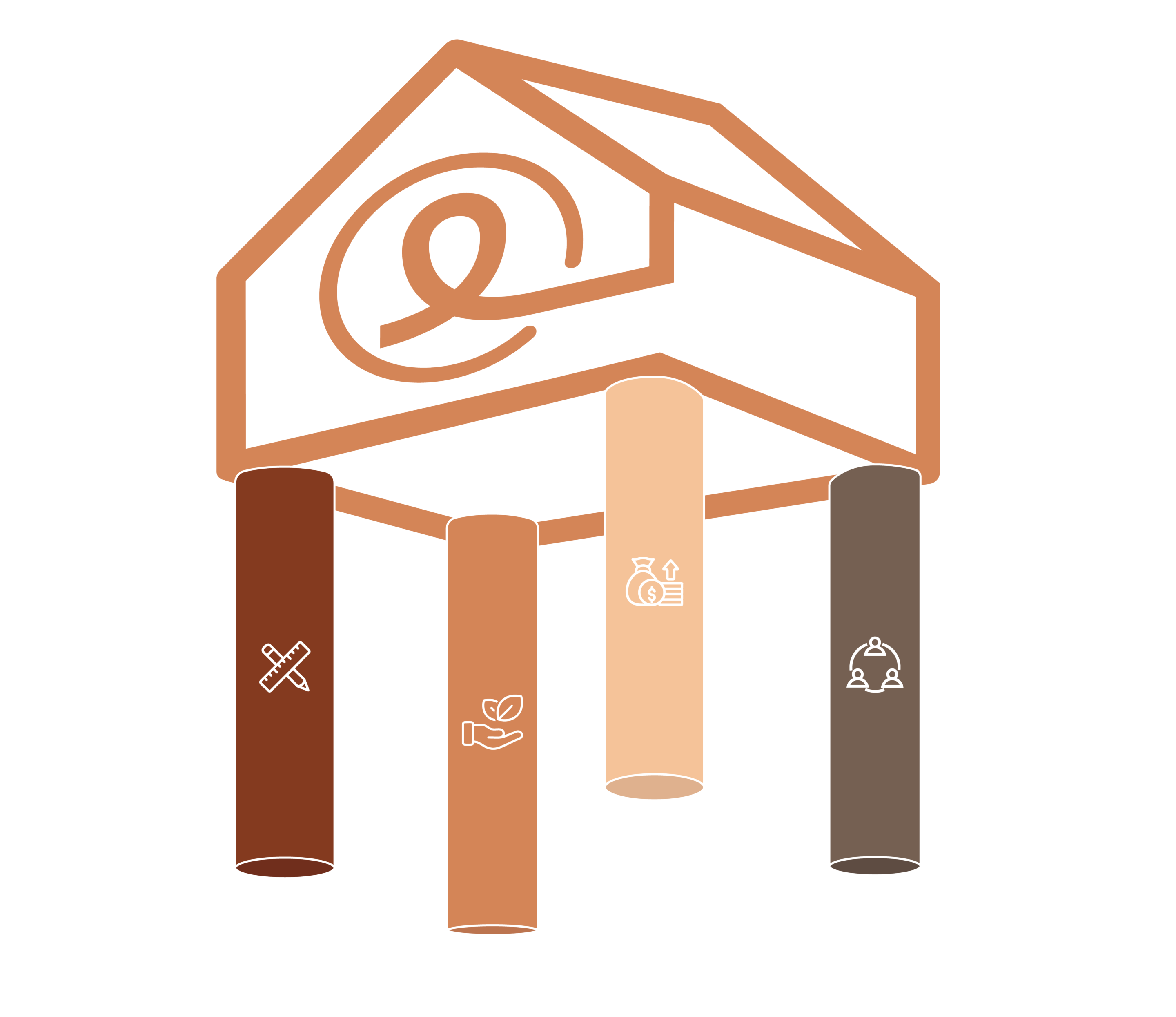 Les piliers de l'architecture pertinente pour des projets d'optimisation d'espace 0 regret.